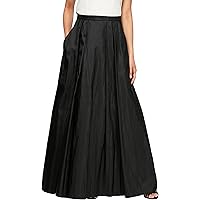 Alex Evenings Women's Chiffon Tea-Length Skirt – Perfect For Weddings, Parties & Special Occasions