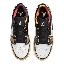 Jordan 1 Low Grade School Black/White