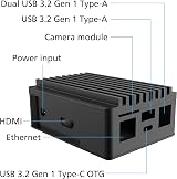 Akasa Skyline Pro Fanless Aluminium Case Asus Tinker Board 2 2S Raspberry Pi view 6