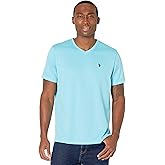 U.S. Polo Assn Men's Short Sleeve V-Neck Striped T-Shirt