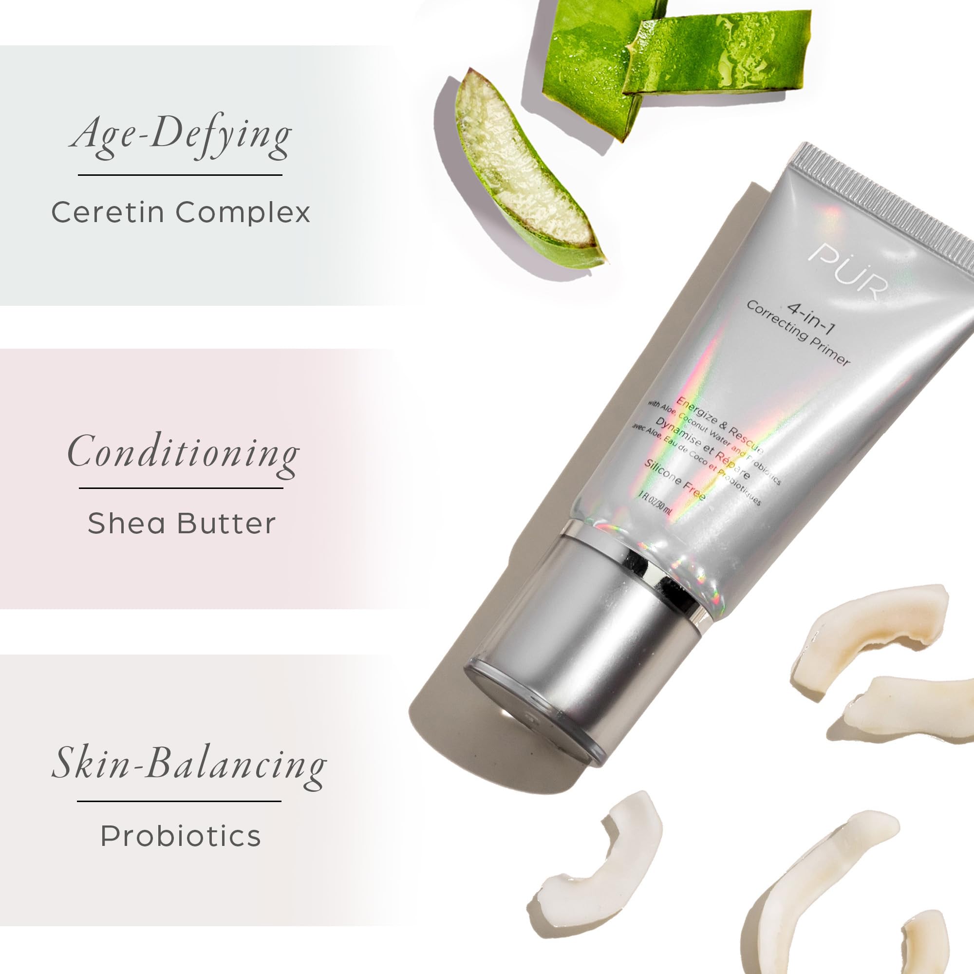 PÜR MINERALS 4-in-1 Correcting Primer Energize & Rescue