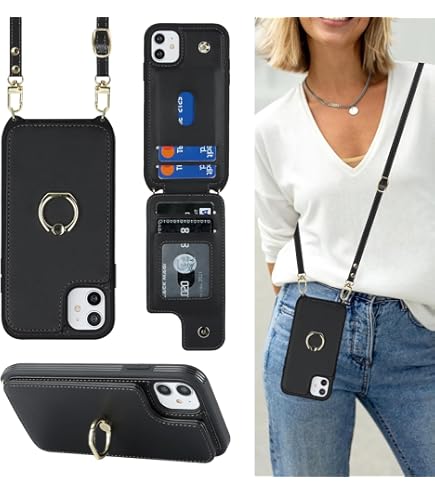 Amazon.com: CQUUKOI Compatible with iPhone 11,Crossbody Phone Case