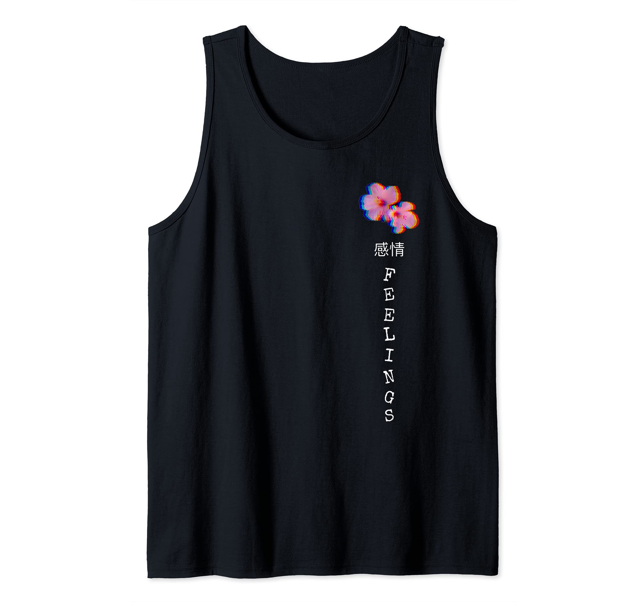 Japanese Art Hoe Aesthetic 90's Aesthetic Feelings Flowers Tank Top