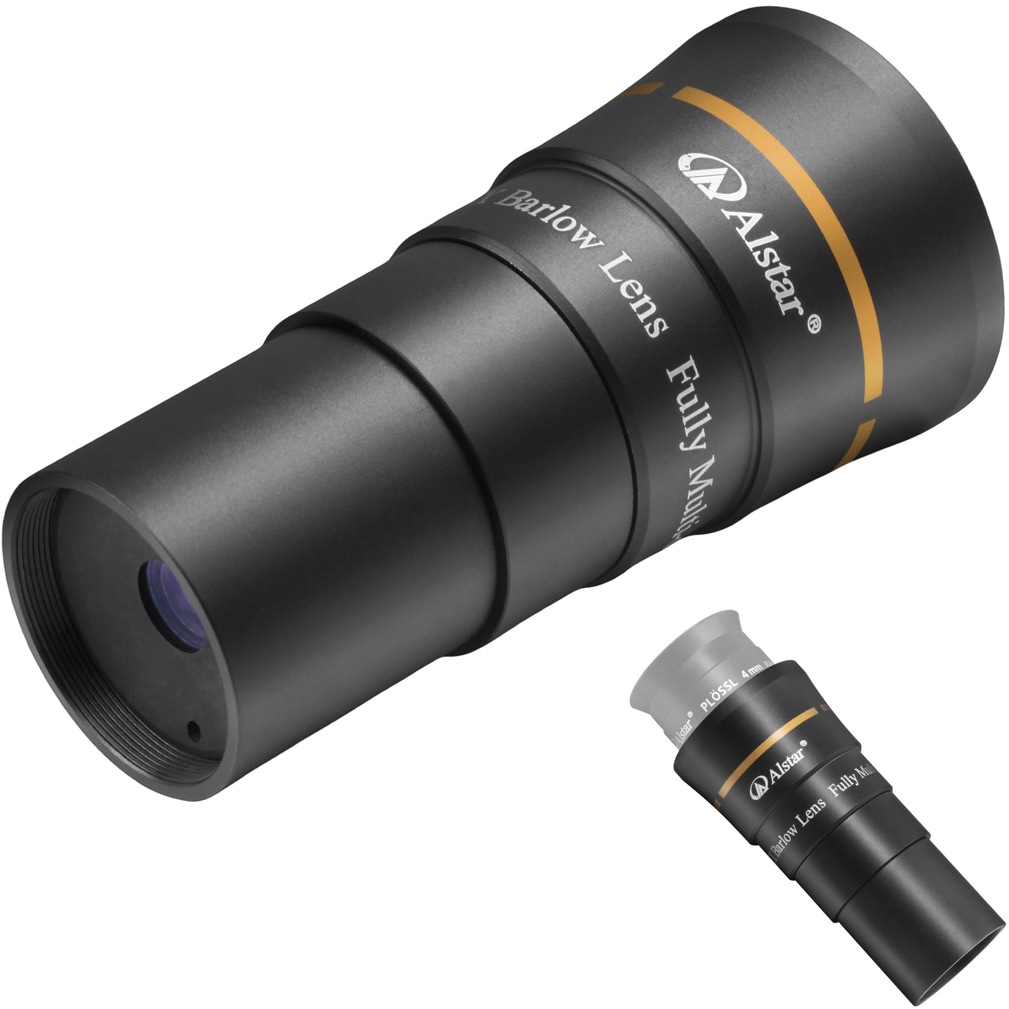 Alstar 1.25" 4-Elements 5X Barlow Lens Fully