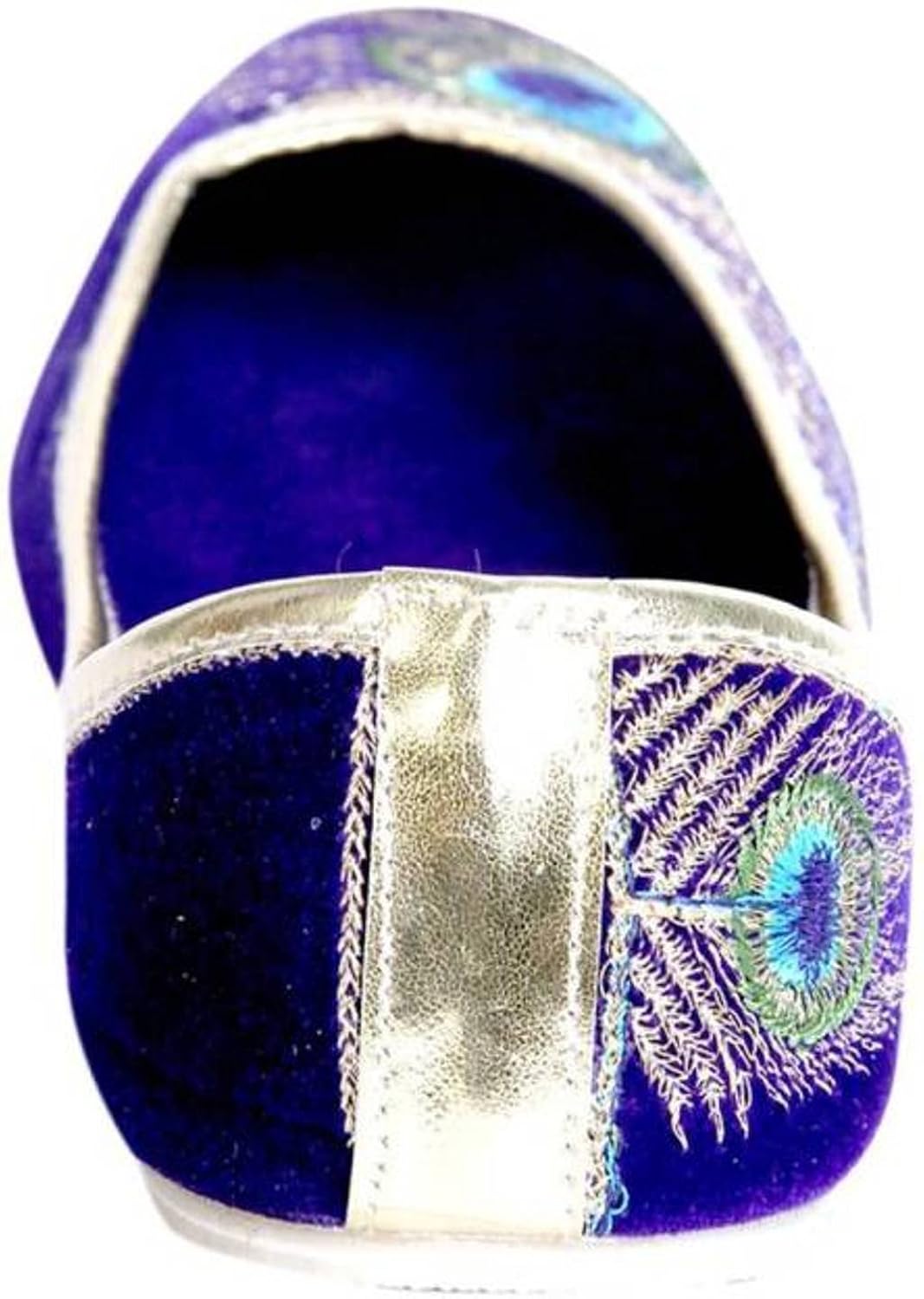 red choice collection blue designer women's bellies or juti