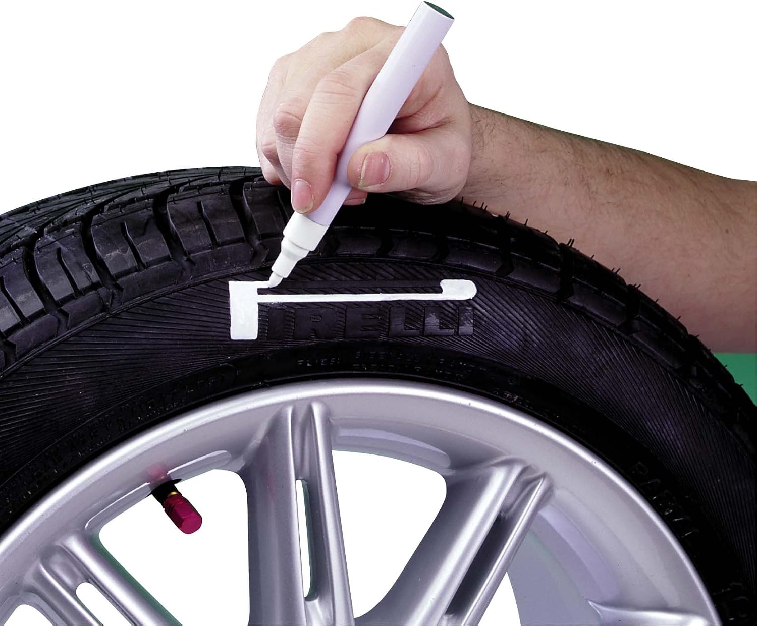 AutoStyle Tyre Marker pen - White - Image 3