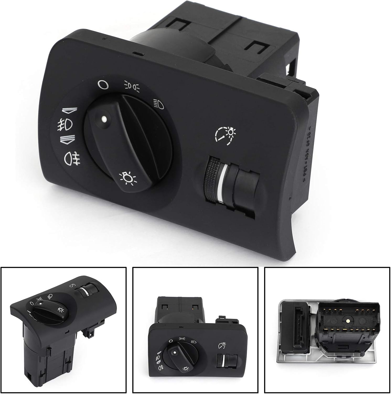 Artudatech Headlight Fog Light Dash Switch for Audi A6 C5 S6 Allroad 2002-2005 4B1941531E