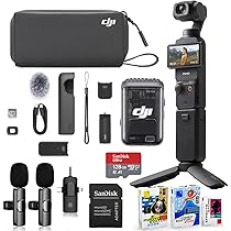Amazon.com : DJI Osmo Pocket 3 Creator Combo Bundle with Clip-On