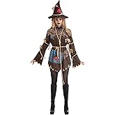 Spooktacular Creations Scary Scarecrow Costume Women, Evil Scarecrow Dress, Creepy Halloween Costumes for Women Adult 2025