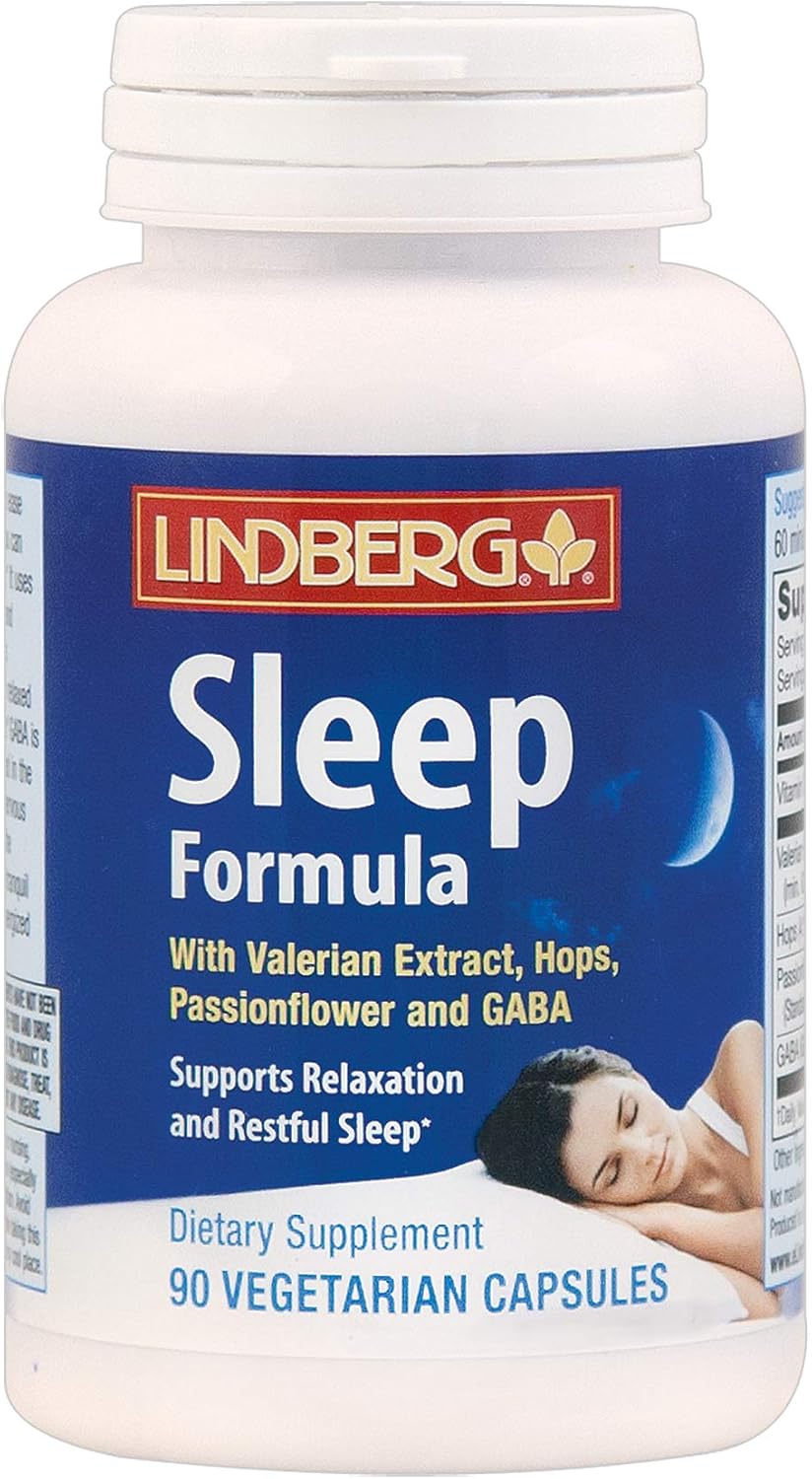 Lindberg Sleep Formula with Valerian Plus, 45 Servings