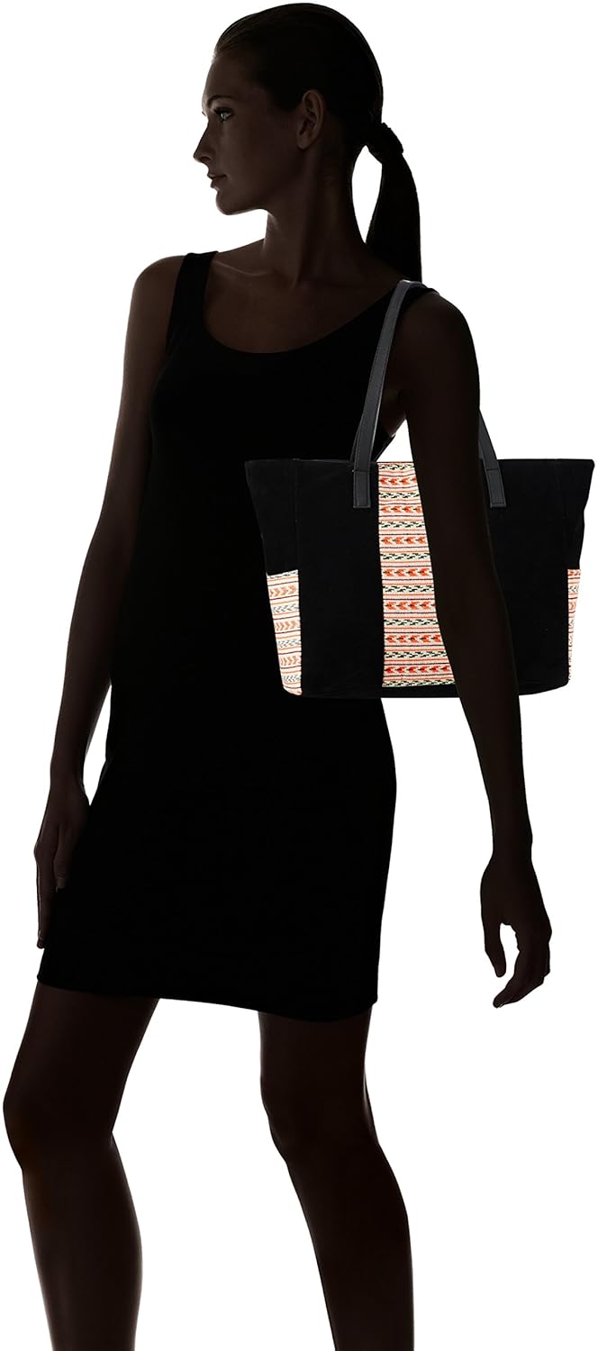 kanvas katha women's tote bag (multicolor) ()