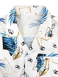 Hawaiian Shirts for Men Casual Beach Summer Shirt