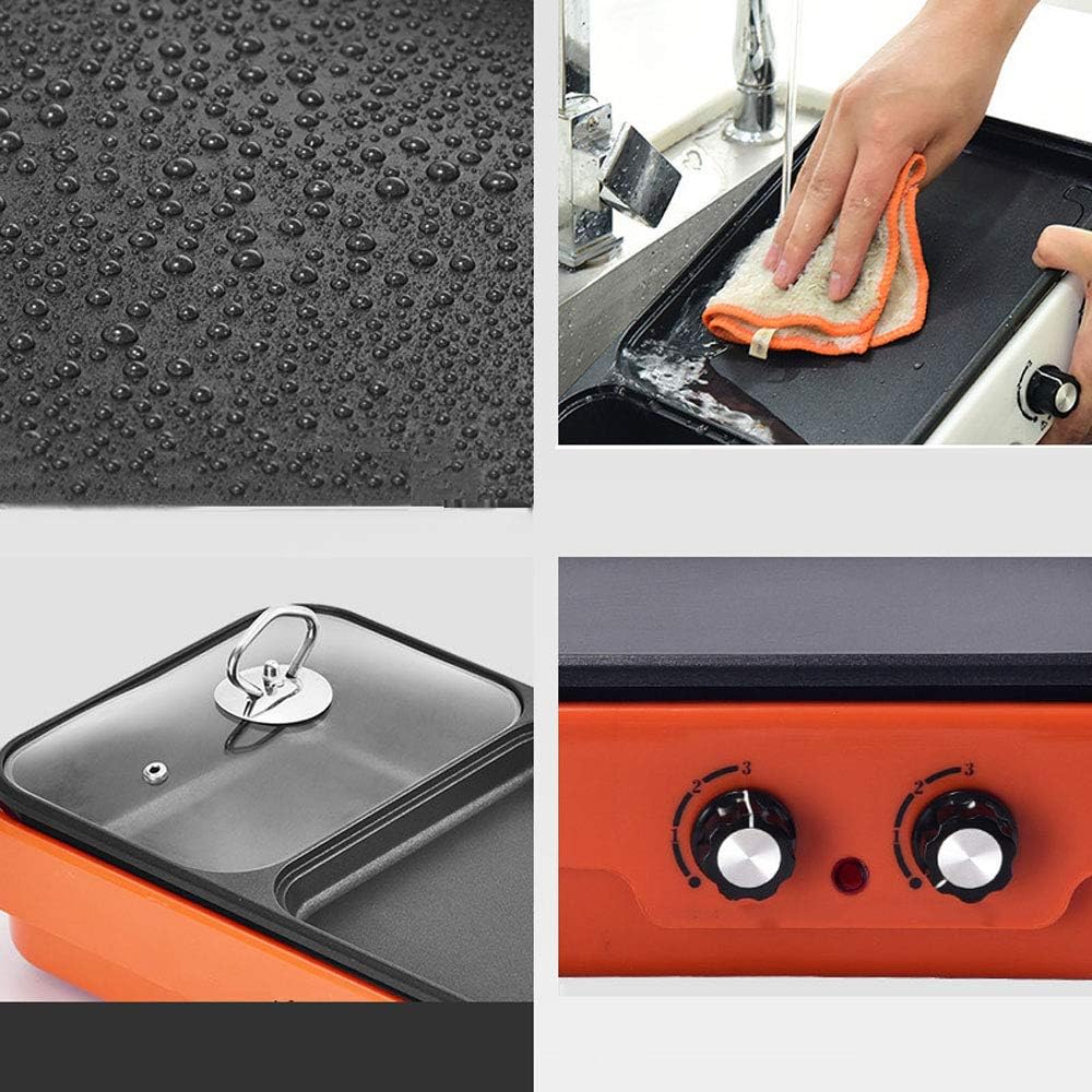 Review ZJJ& Barbecue Grill MultiFunction Roast Rinse One Pot Home