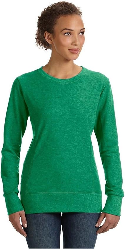 heather green sweatshirt