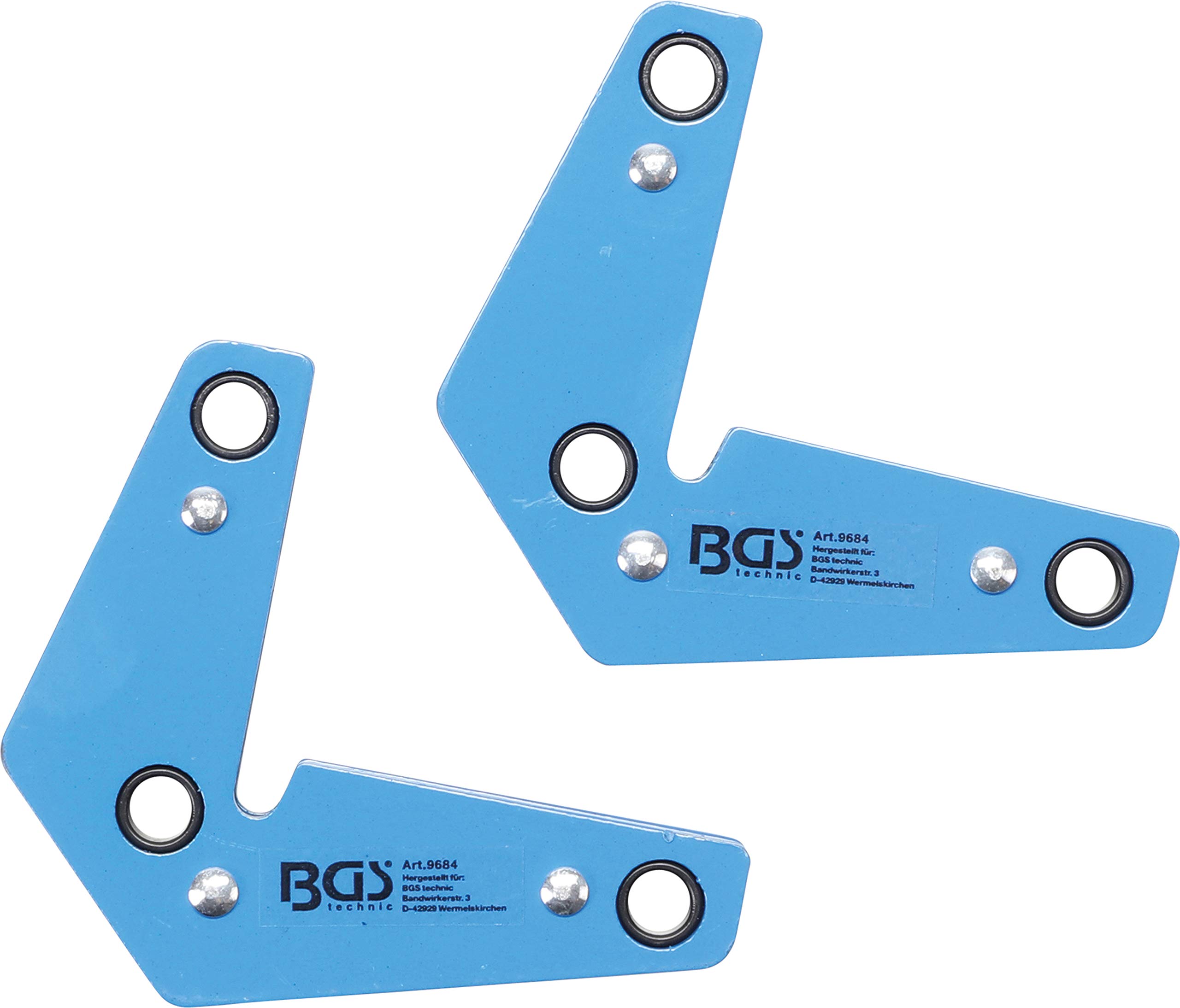 BGS 9684 | Heavy-Duty Magnetic Holder Set | L-Type | 2 pcs.