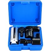 Acymner 5PCS O2 Sensor Removal &amp; Thread Chaser Tool Set | O2 Sensor Socket Set for Automotive Oxygen Sensors, Oxygen Sensor Socket Set, 22mm Offset Wrench with 3/8"&amp;1/2" Drives (Blue)