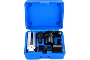 Acymner 5PCS O2 Sensor Removal & Thread Chaser Tool Set | O2 Sensor Socket Set for Automotive Oxygen Sensors, Oxygen Sensor Socket Set, 22mm Offset Wrench with 3/8" & 1/2" Drives (Blue)