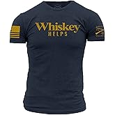 Grunt Style Whiskey Helps™ Men's T-Shirt