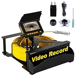 Sewer Camera 100FT,4.3" HD Screen,SYANSPAN 23mm