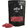 SPICED Ground Sumac, 8oz of Freshly Ground Sumac in Resealable Bag, Great for Spice Blends, Seasoning, Roasting, Marinade, Rubs, Grilled Meat, Salads, Creamy Dips and Fish
