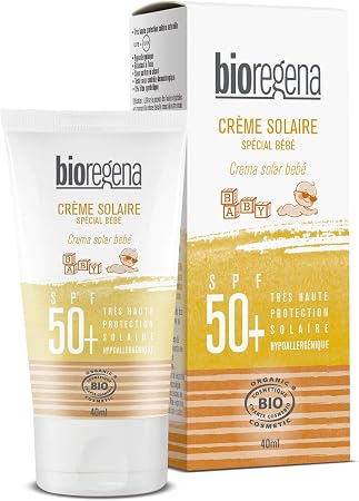 Bioregena Creme Solaire Special Bebe Spf50 Bio 40ml Bioregena Amazon Fr Beaute Et Parfum