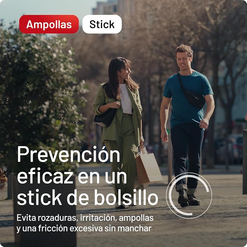 Stick Anti-fricción, Tratamiento Pies, Barra 8 ml