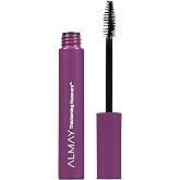 Almay Mascara, Thickening, Volume &amp; Length Eye Makeup with Aloe and Vitamin B5, Hypoallergenic-Fragrance Free, Ophthalmologist Tested, 401 Blackest Black