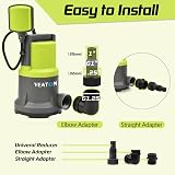 VEATON 400W Submersible Water Pump 11000 L/H Auto Float Switch 8m Lift view 6