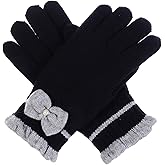 Accessory Necessary LL Womens Warm Winter Knit Fashion Gloves, Fleece Lined - Many Styles