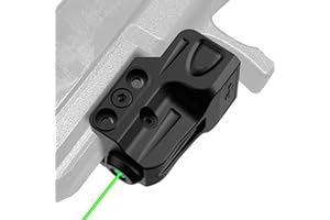 SOLOFISH Picatinny/MLOK Mounted Green/Red/Blue Laser Sight, Magnetic Rechargeable, (Laser Output is <5mW, Class IIIA)