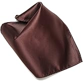 Vesuvio Napoli Solid Color Hankerchief Pocket Square Hanky Men's Handkerchiefs