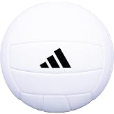 adidas | Etch | Mini Autograph Volleyball | Synthetic Leather | Great for Player Award or Coach Gift | White