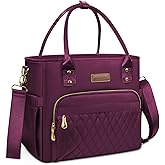 MIYCOO Lunch Bag Lunch Box Women - Leakproof Insulated Lunch Cooler Bag for Women - Large Lunch Tote Bags Adults, Purple