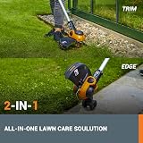 WORX 20V WG163E.3 Cordless Grass Trimmer Edger with 2x2.0Ah PowerShare view 4