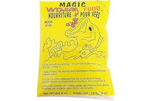 CORMORAN Magic Worm Food, Earth Worm Night Crawlers Earthworm Meal, Food for Fishing Worms and Nightcrawlers