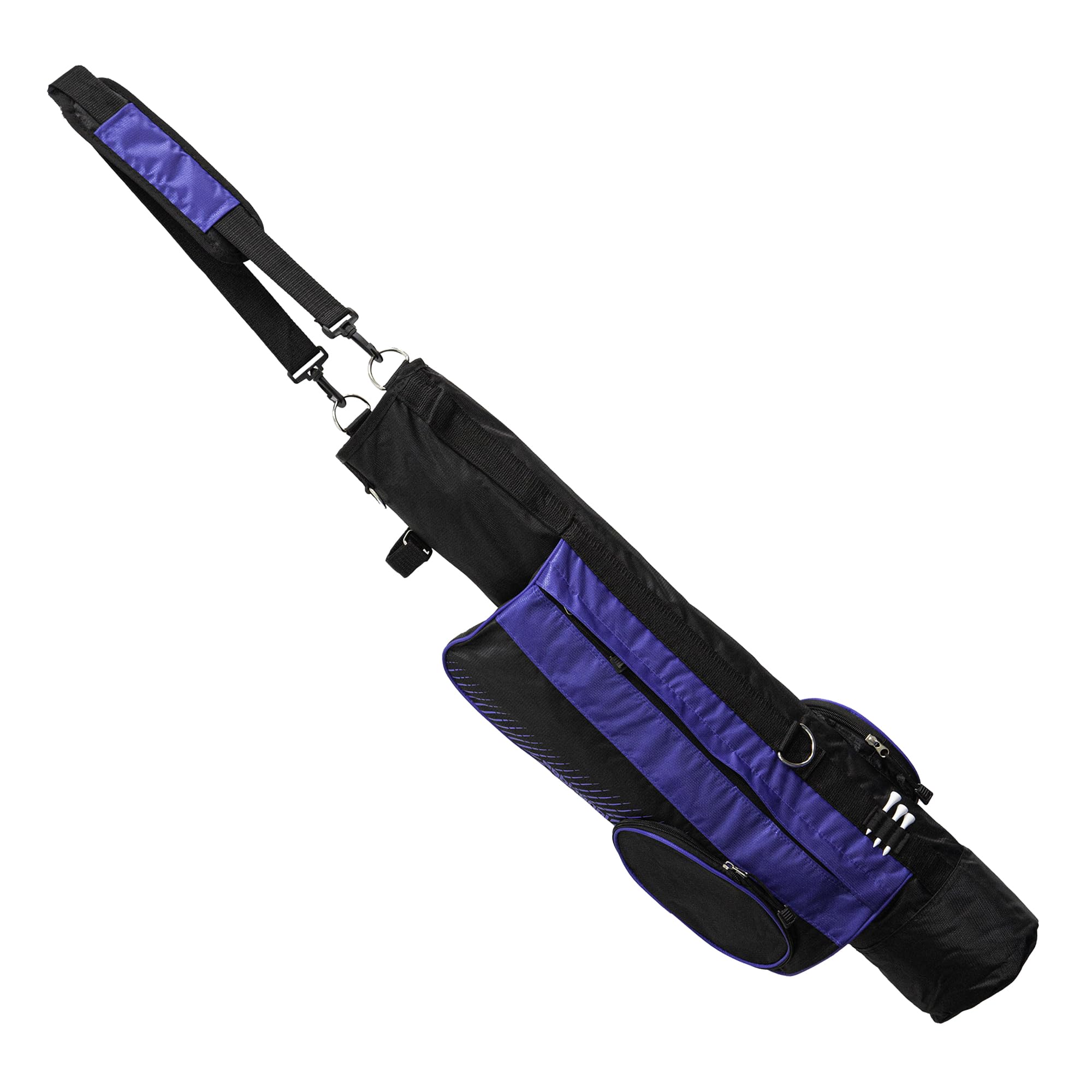 Longridge BA5P Pencil Golf Bag, Black/Navy, 5", One Size