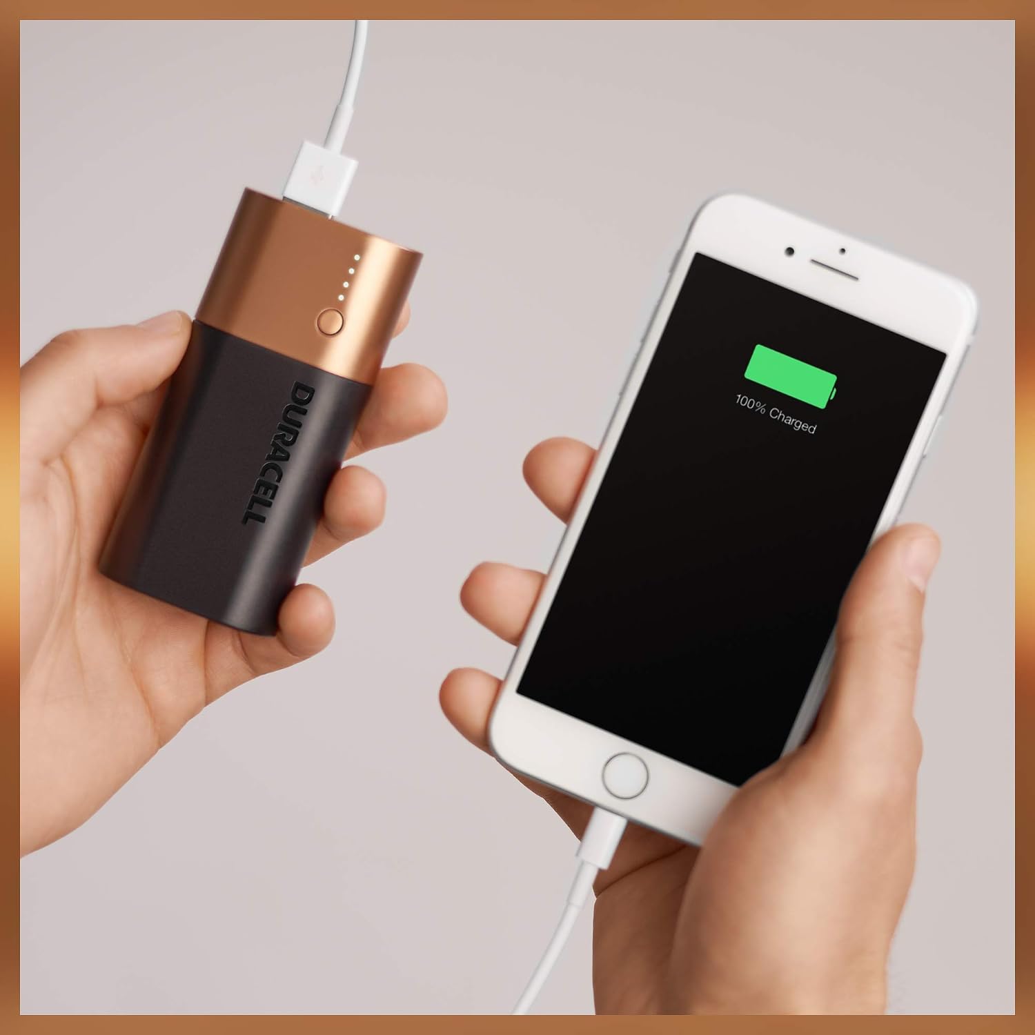 Duracell Power Bank 6700 mAh, External Battery Pack for Smartphones and USB-Powered Devices, Compatible with iPhone, Samsung - Image 4