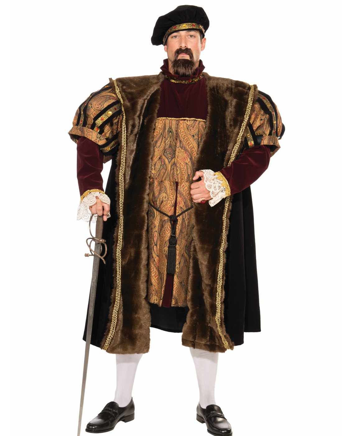 Photo 1 of Forum Novelties Men's Deluxe Designer Collection King Henry The VIII Costume, Large