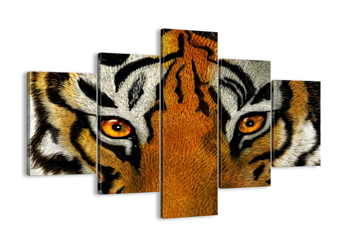 Canvas Print Picture 5 Piece Total size Width 39, 4