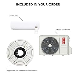 OLMO Alpic 9,000 BTU, 208/230V Ductless Mini Split