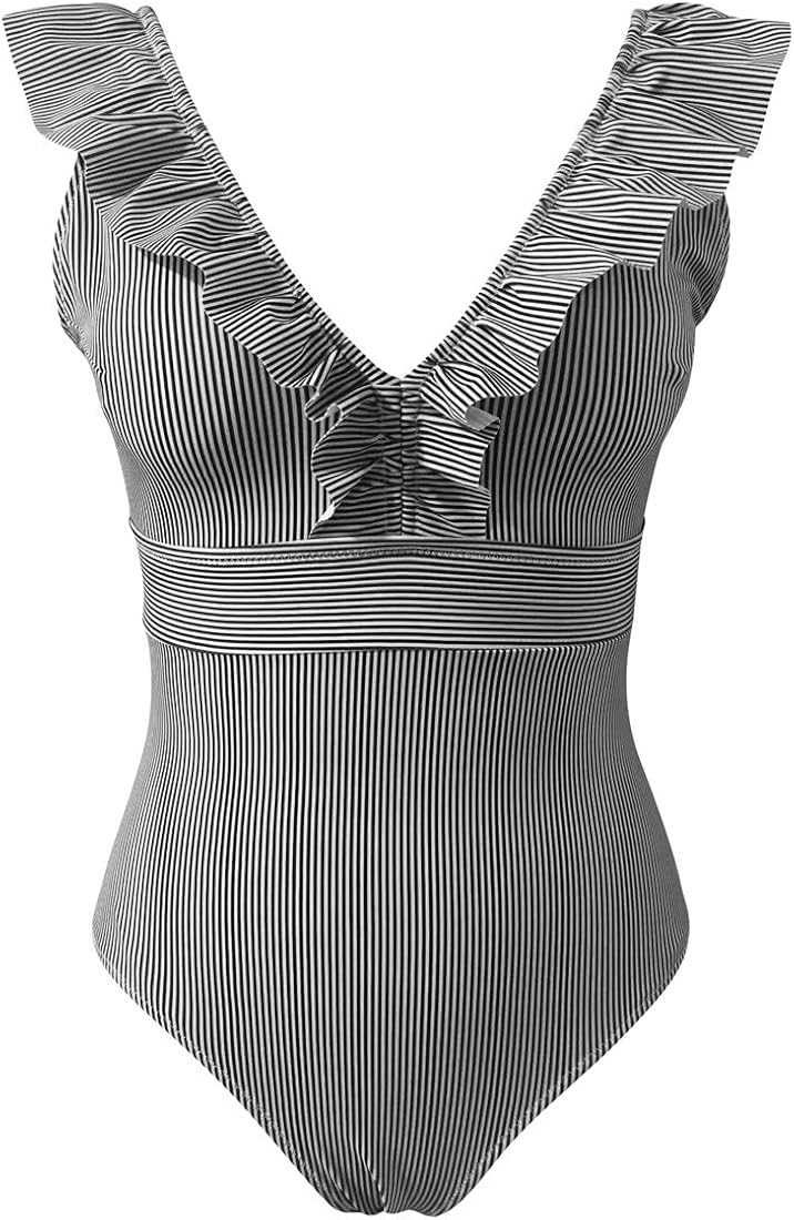 heekpek Femme Maillot De Bain 1 Pièce Chic Imprimé Coloré ...