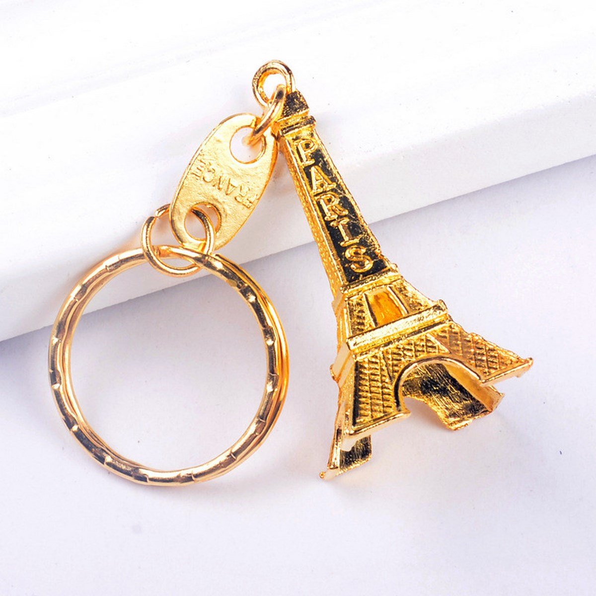 Axmerdal Eiffel Tower French Souvenir Paris Keychain Cute