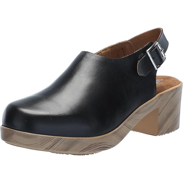 Amazon.com | SoftWalk Womens Madison Navy 9 W (D) | Mules & Clogs