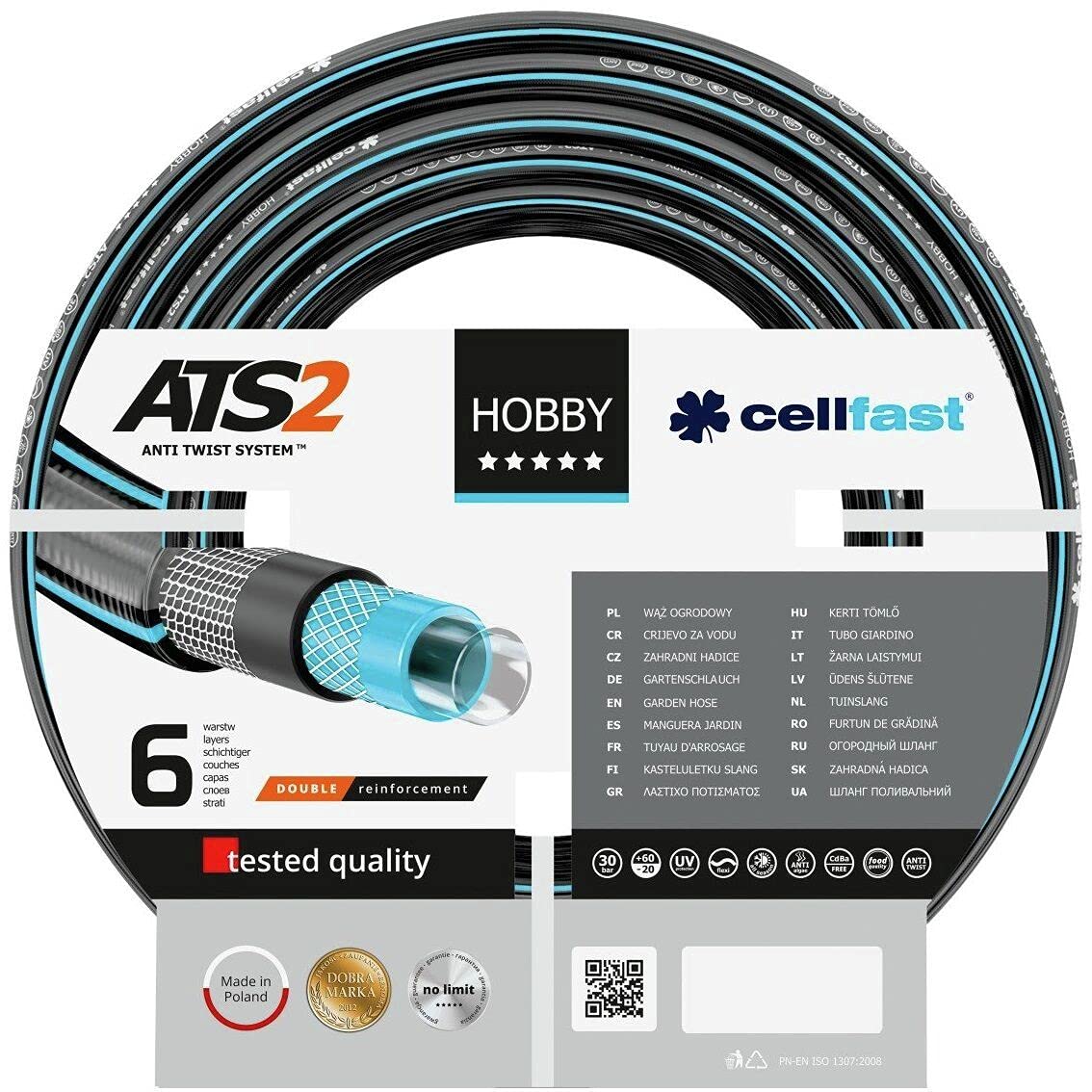 CELFAST CF16297S W - Ogrodowy Hobby ATS FI=1 inch D - .25M SZPULA