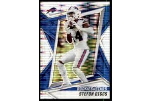 2021 Panini Rookies and Stars Pulsar Prizm #89 Stefon Diggs Buffalo Bills (Silver Holo Refractor) NFL Football Card NM-MT