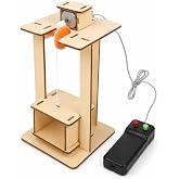Wooden Elevator Kids Stem Projects for Kids Ages 8-12 Science Kits, DIY Model Building Kits for Age 12-14, Elevator Toy 5-8