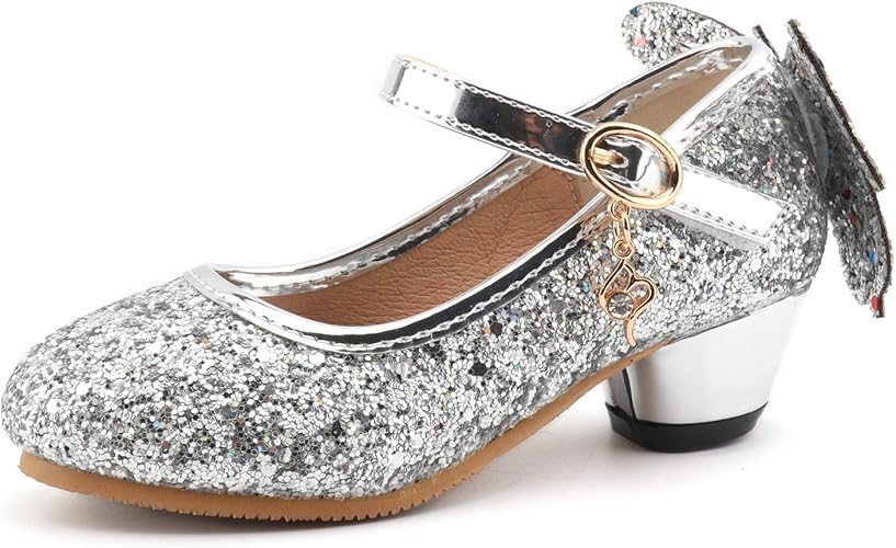 sequin heel shoes