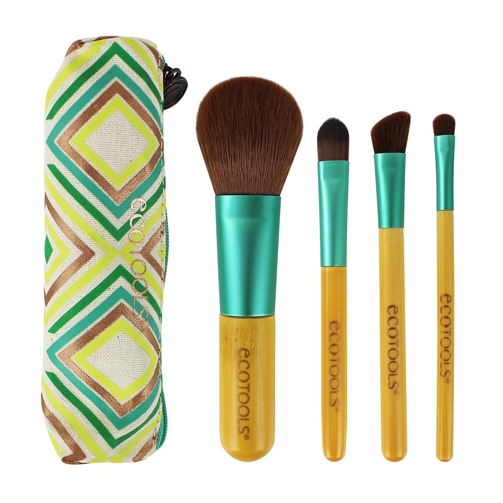 Ecotools Boho Luxe Duo Bamboo Make Up Brush Set With