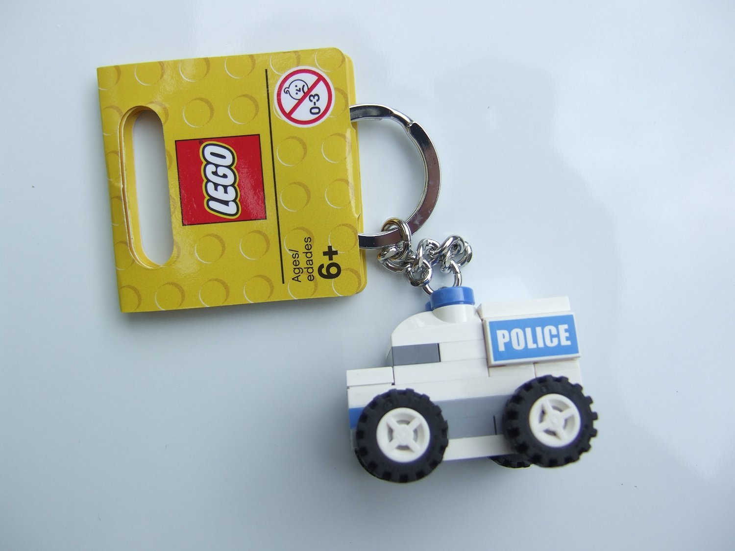 Lego Police Car Keyring / Bagcharm 850953 Amazon.co.uk Toys & Games