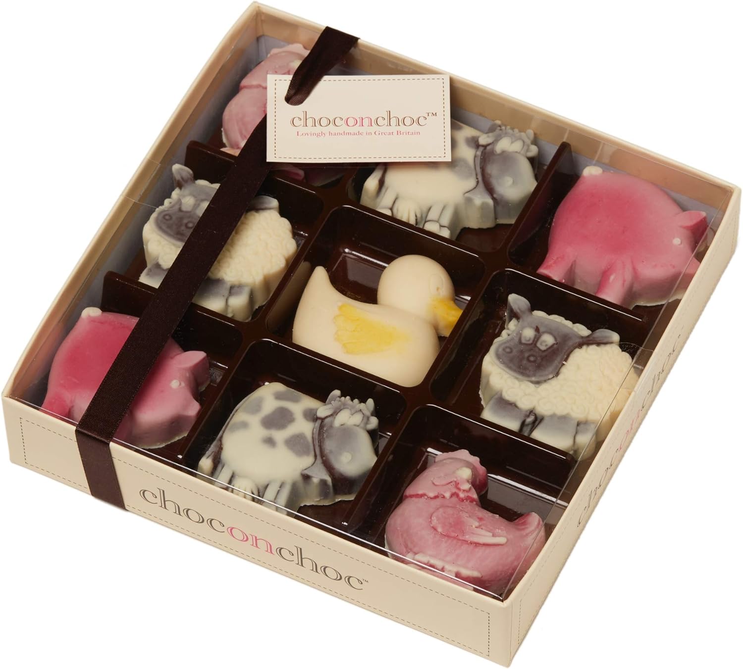 Choc On Choc Farmyard Chocolate 9 Piece 